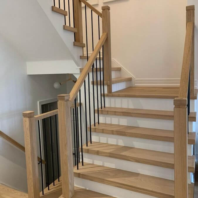 staircase painting etobicoke